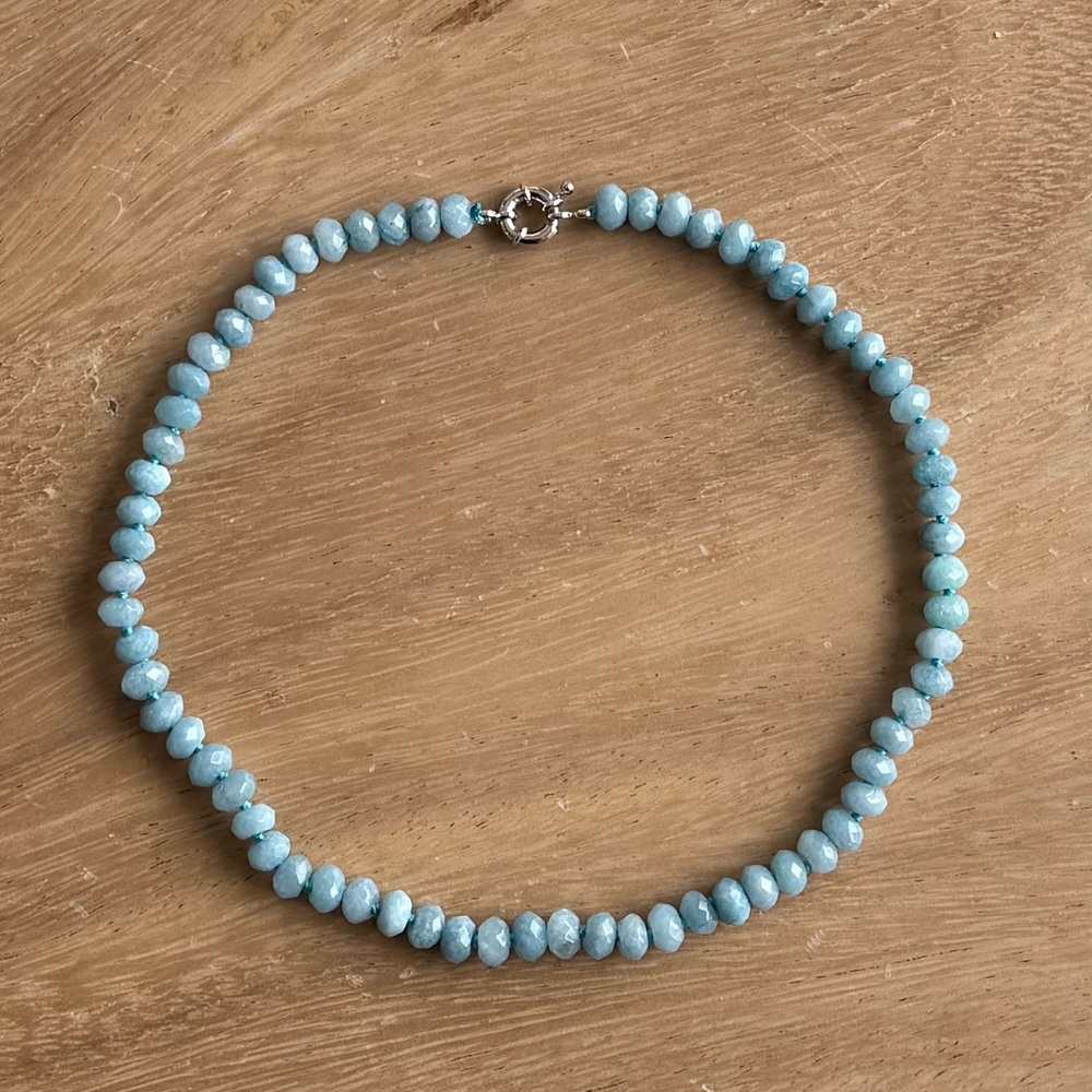 NWOT Tuckernuck Jewelry Aquamarine Necklace